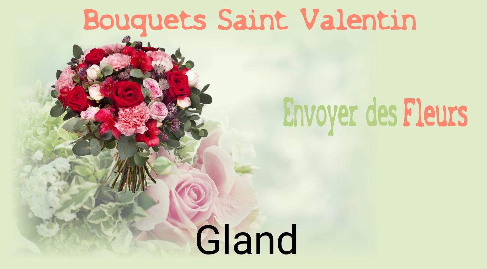 Roses de Saint-Valentin livrées à Gland